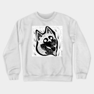 Husky shore dogs ecopop Crewneck Sweatshirt